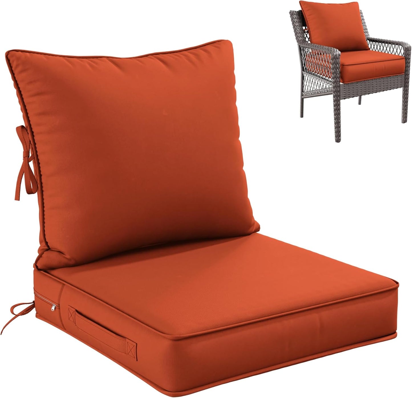 Premium Outdoor Seat Cushion Set for Patio Furniture Comfort