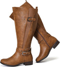 Luoika Women's Extra Wide Calf Knee High Boots - Wide Fit Winter Style