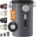 Veken Coffee Canister 39OZ Airtight Stainless Steel Storage