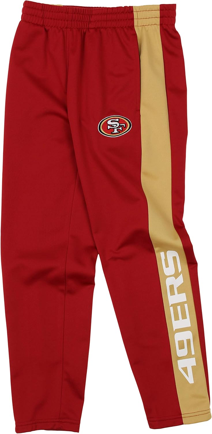 Outerstuff NFL Youth Boys Side Stripe Slim Fit Performance Pant