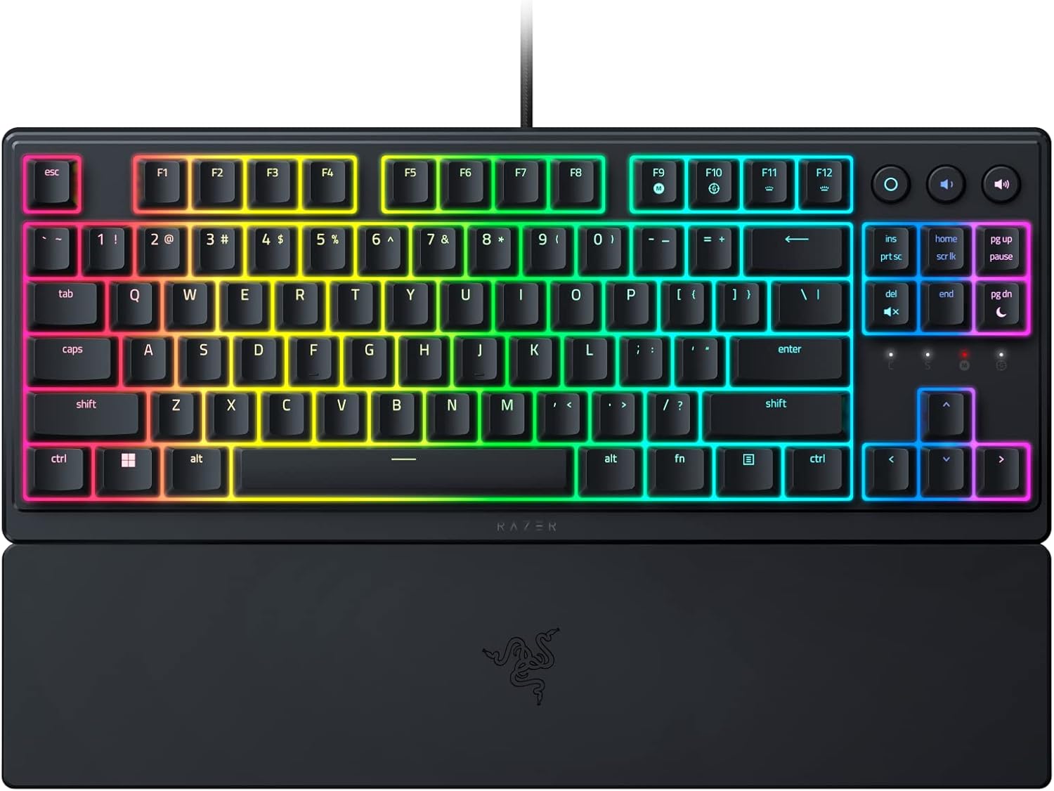 Razer Ornata V3 TKL Gaming Keyboard with Mecha-Membrane Switches