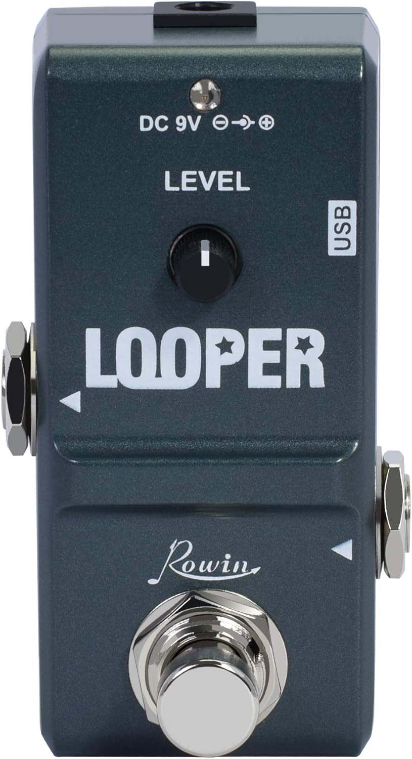 Rowin Tiny Looper Electric Guitar Effect Pedal for Musicians