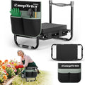 Garden Kneeler and Seat - Foldable 2-in-1 Comfortable Kneeling Bench