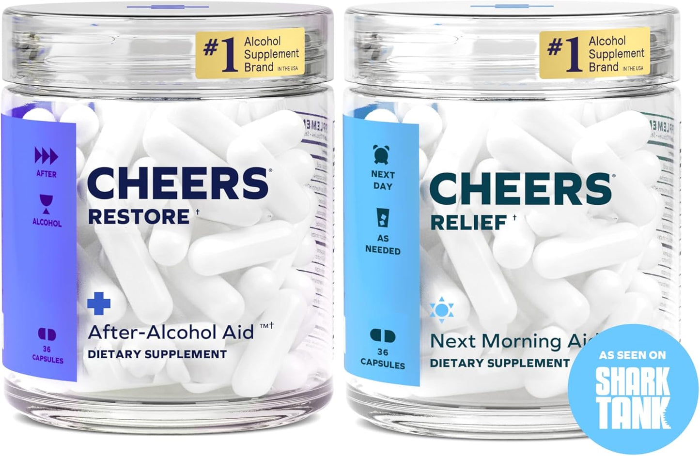 Cheers R&R Combo for Restore and Relief After Drinking