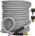 3/8ft Pressure Washer Hose 50FT 4800 PSI - Kink Resistant, Flexible