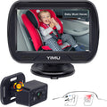 YIMU HD720P Rear Seat Baby Car Camera with 4.3 in Monitor - Clear
