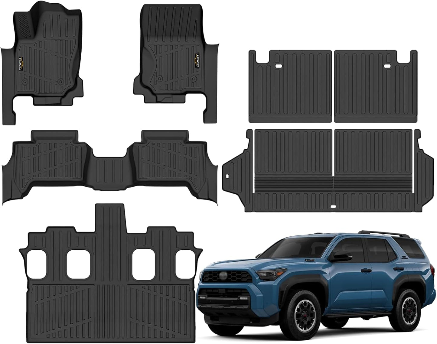 Custom Floor Mats for Toyota 4Runner 2025 2026 All Weather