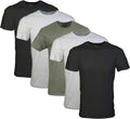 Gildan Men's Crew T-Shirts Multipack - Soft, Breathable Basics