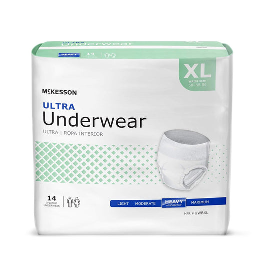 Mckesson XL Incontinence Underwear 56ct - heavy absorbency