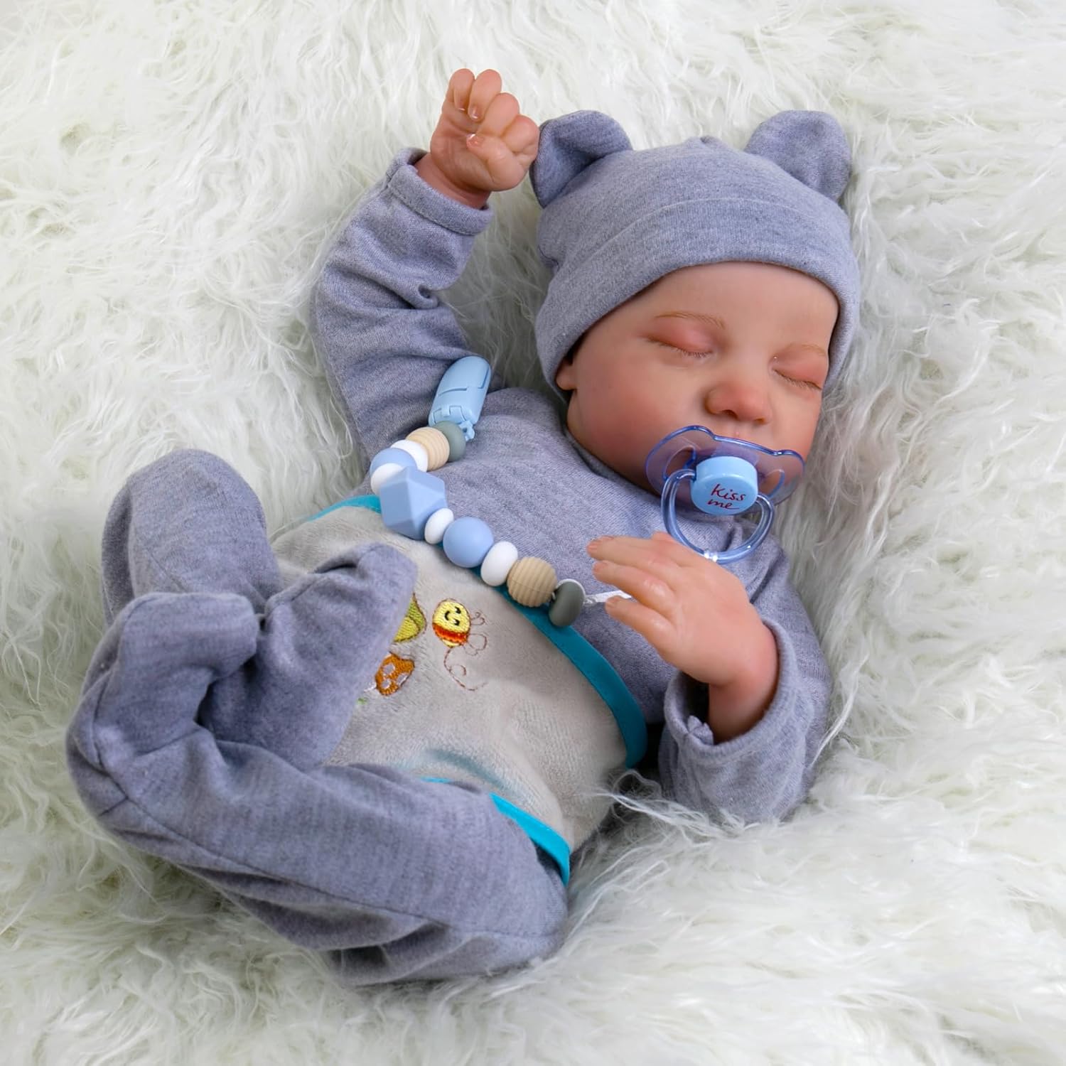 Aori Lifelike Reborn Baby Dolls Boy - 18 in Realistic Doll