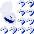 Sport Mouth Guards 10 Pack - Reusable Gum Teeth Armor for Contact