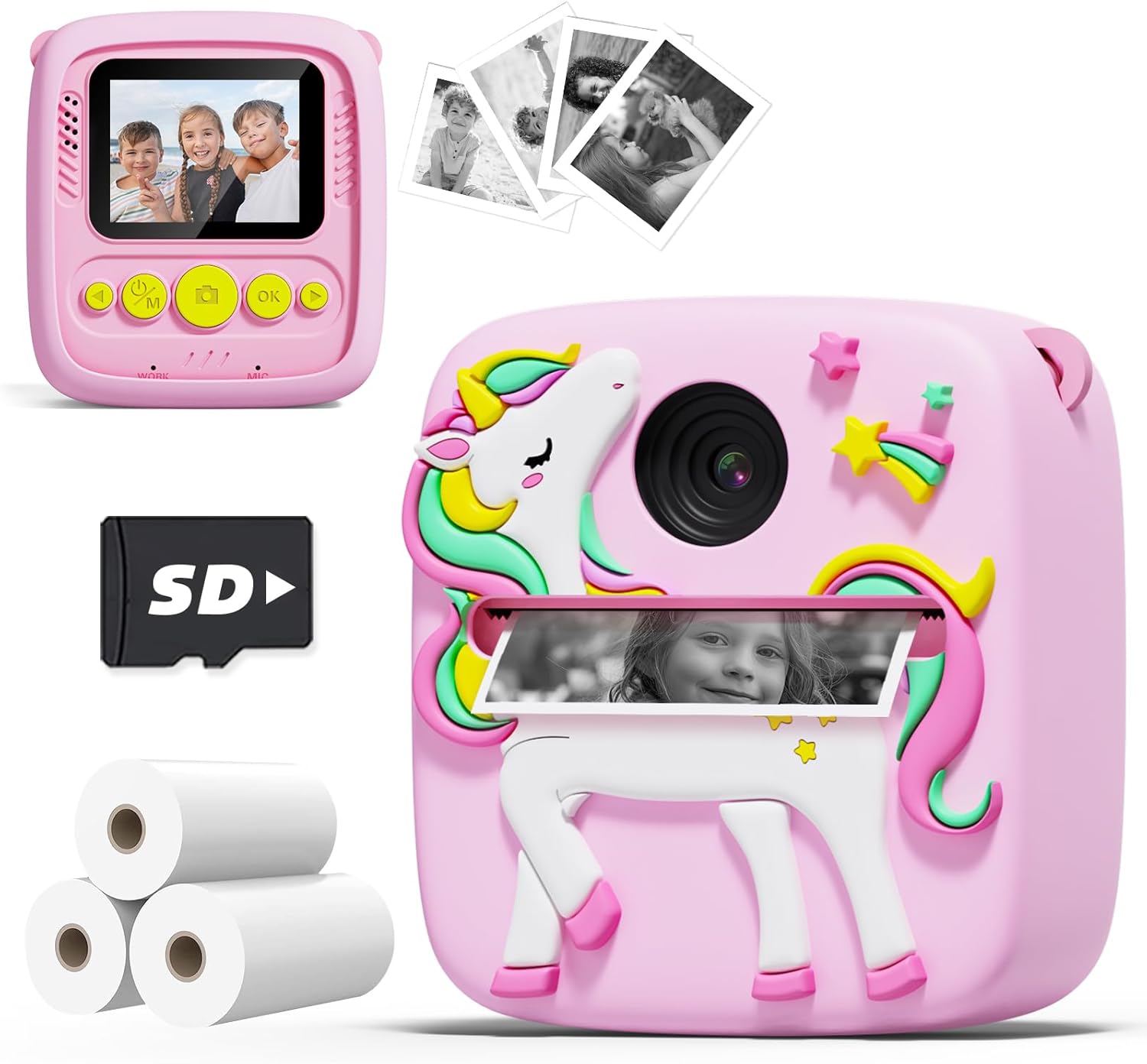Kids Camera Instant Print for Creative Photography Fun