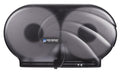 Twin 9ft JBT Toilet Tissue Dispenser - Slim Black Pearl