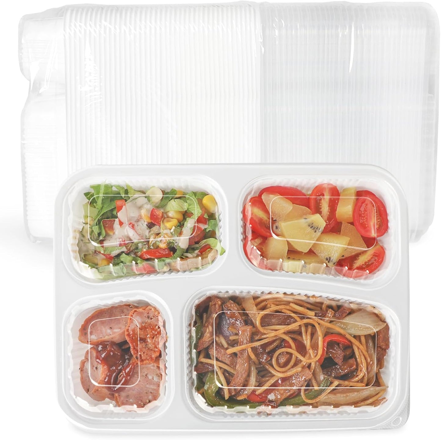 YANGRUI Food Containers with Lid 40 Pack for Meal Prep
