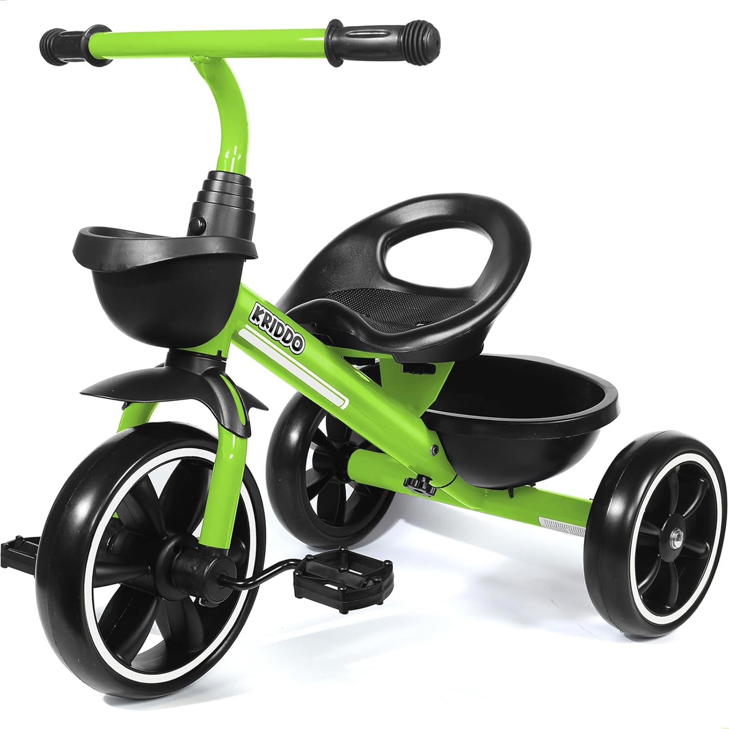 KRIDDO Toddler Tricycle for Ages 2-4, Green