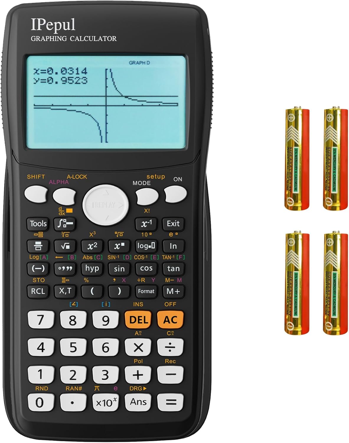 iPepul Graphing Calculator: 10 Modes, 4 Functions
