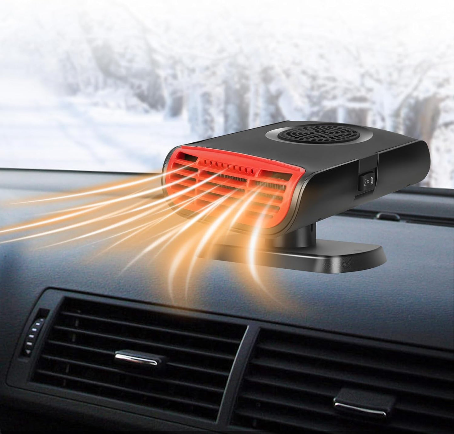 Chianku 12V Car Heater: Fast Defrost & Defog