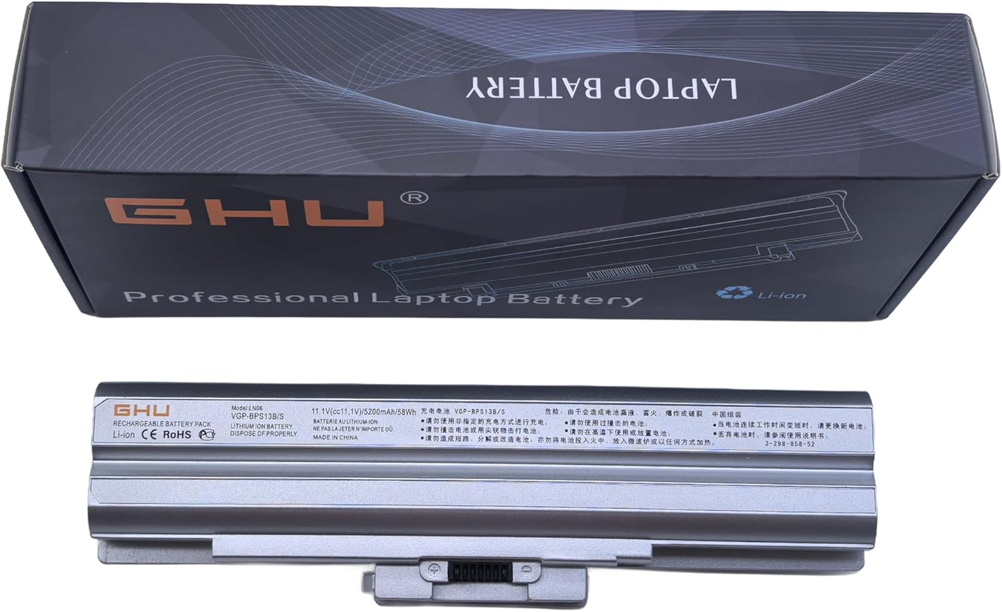 High Quality 58WH Replacement Battery for Sony Vaio Laptops
