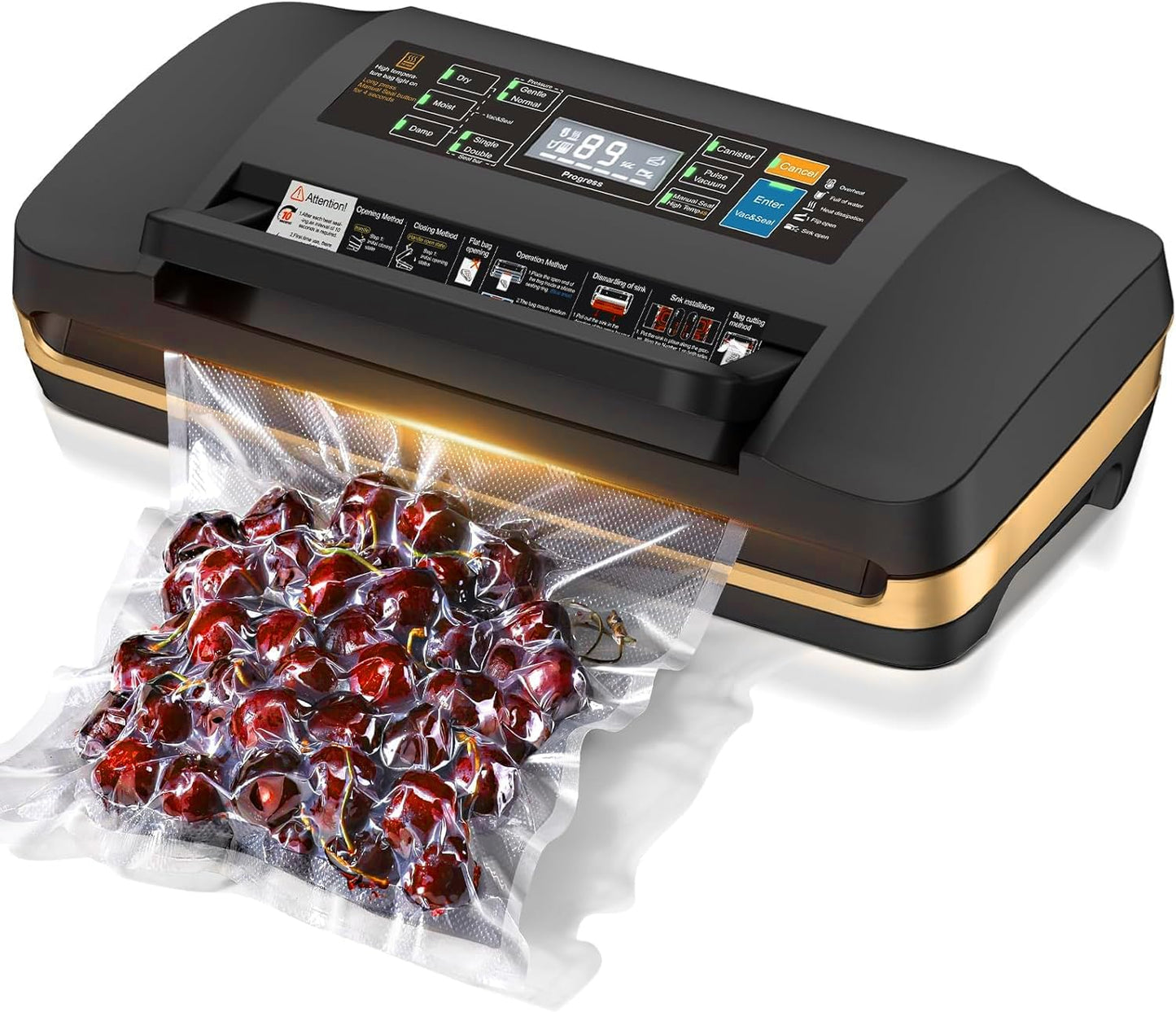 95kpa Vacuum Sealer Machine for Commercial Food Storage