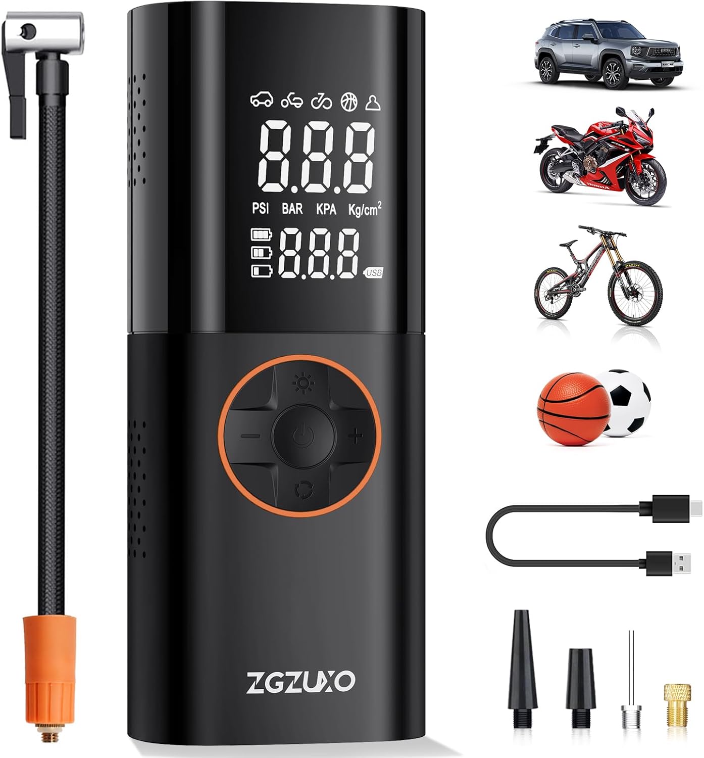 Fast Cordless Tire Inflator - Inflate Anywhere with Ease