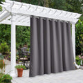 Outdoor Curtain for Patio Waterproof 100in Width - Privacy & Shade