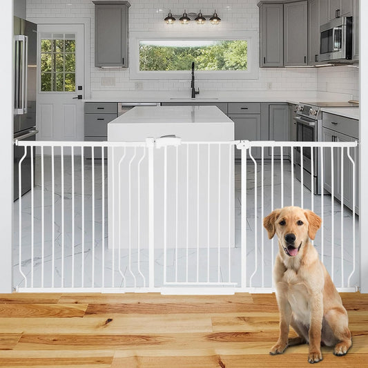 Extra Tall Easy Install Safety Gate - 37.4 - White