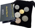 WW2 World Currency - 6 Nazi Coins Issued 1936-45 - Collector