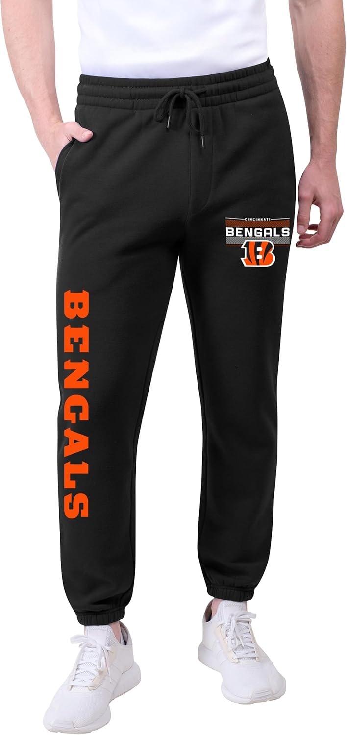 Ultra Game NFL Official Active Super Soft Game Day Joggers