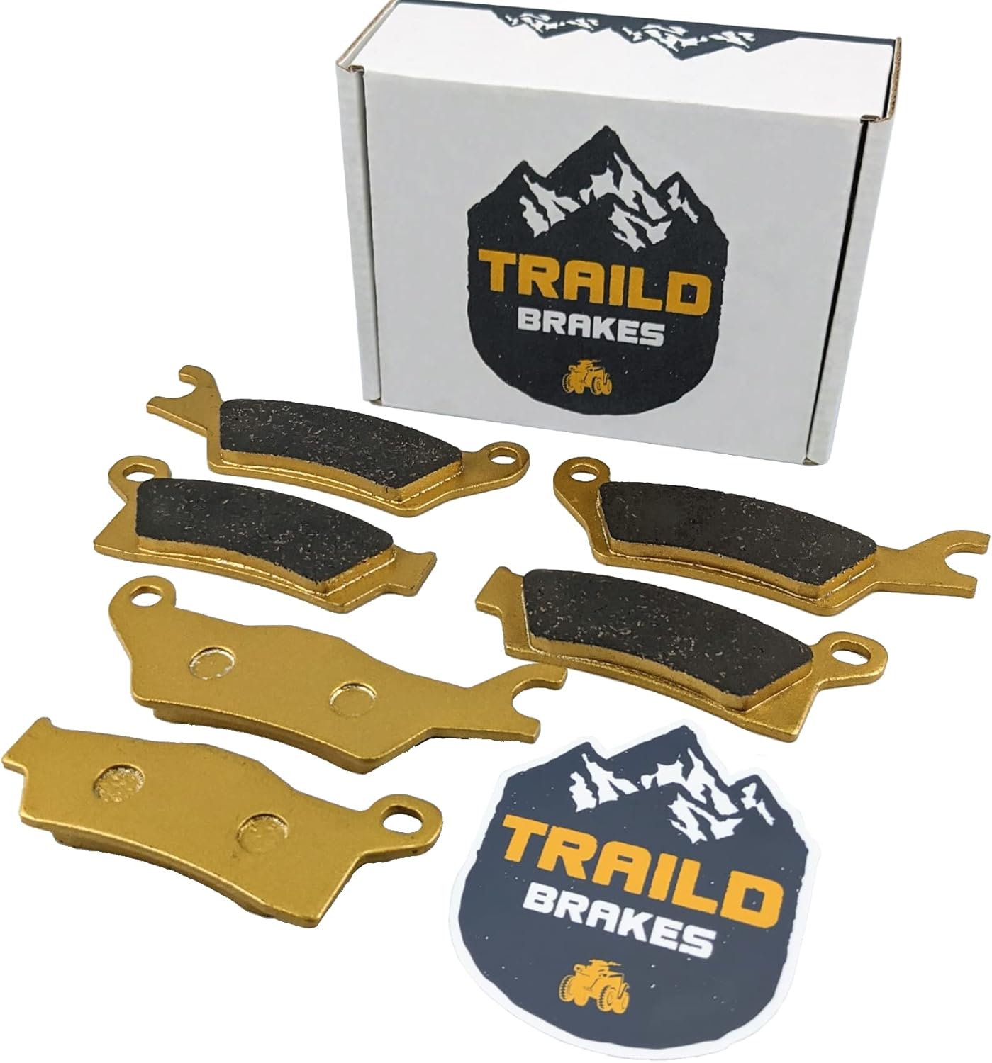 Can-Am Outlander Ceramic Brake Pad Set for 450 to 1000 Models
