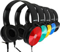 Classroom Headphones Bulk 25-Pack for Students and Kids Travel