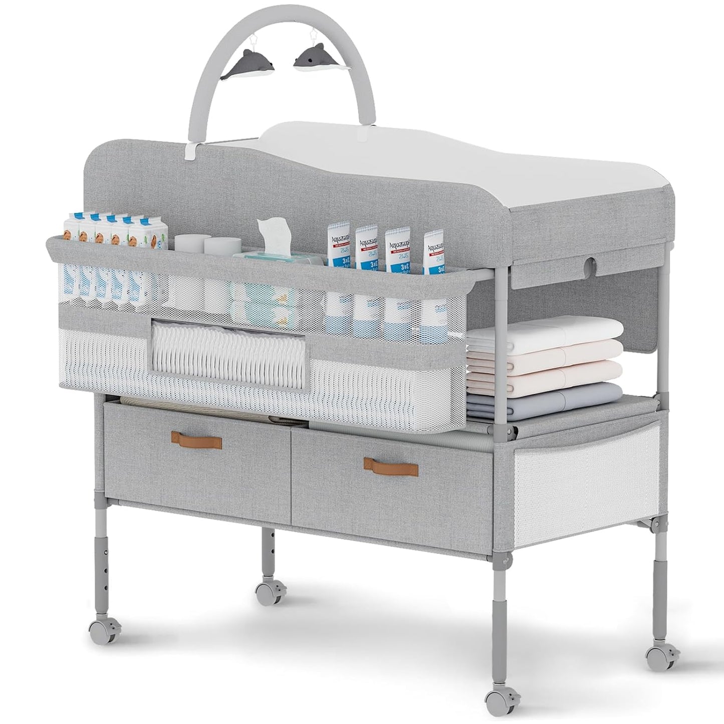 ROUTTOON Portable Diaper Changing Station - Ultimate Convenience!