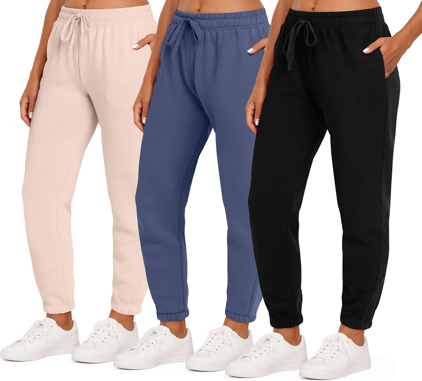 Fleece Joggers for Women: Comfy Athletic Sweatpants in Plus Size