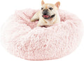 Calming Anti-Anxiety Dog Bed with Attached Blanket - Cozy Retreat