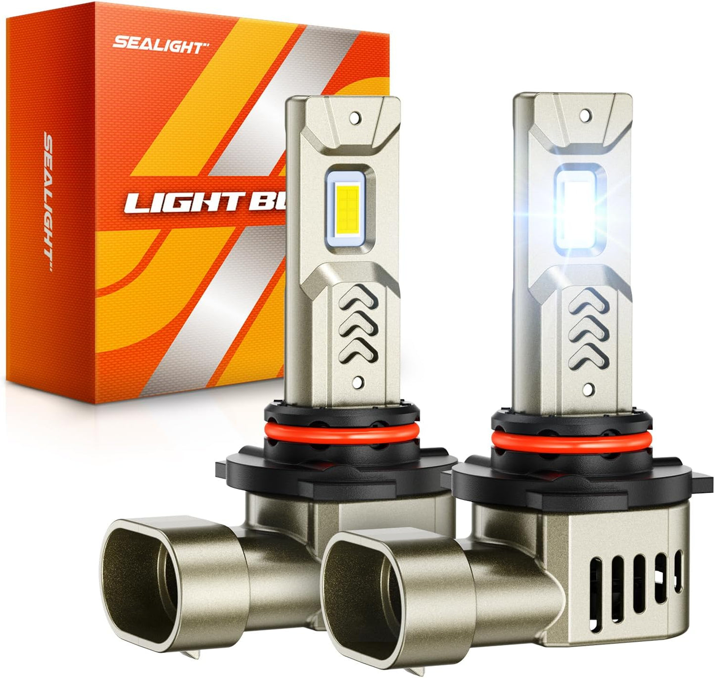 SEALIGHT 9005 HB3 Bulbs: 45,000LM Super Bright Driving Lights