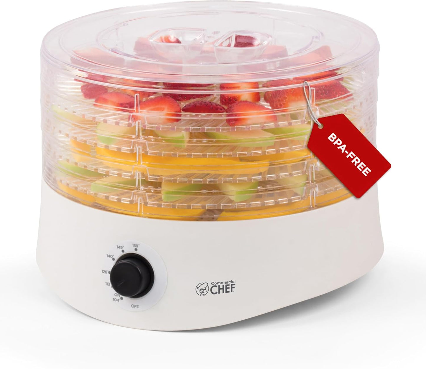 Commercial Chef Food Dehydrator for Healthy Snacks and Meals