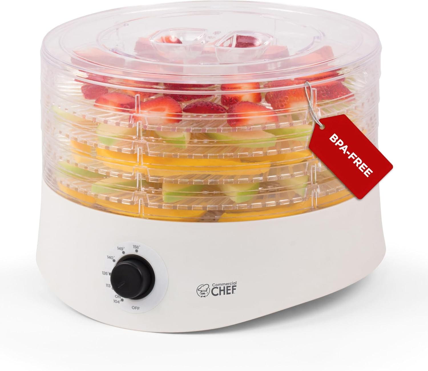 Commercial Chef Food Dehydrator for Healthy Snacks and Meals