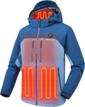 Venustas 12V Heated Jacket for Men - Fast Warmth, Long Battery