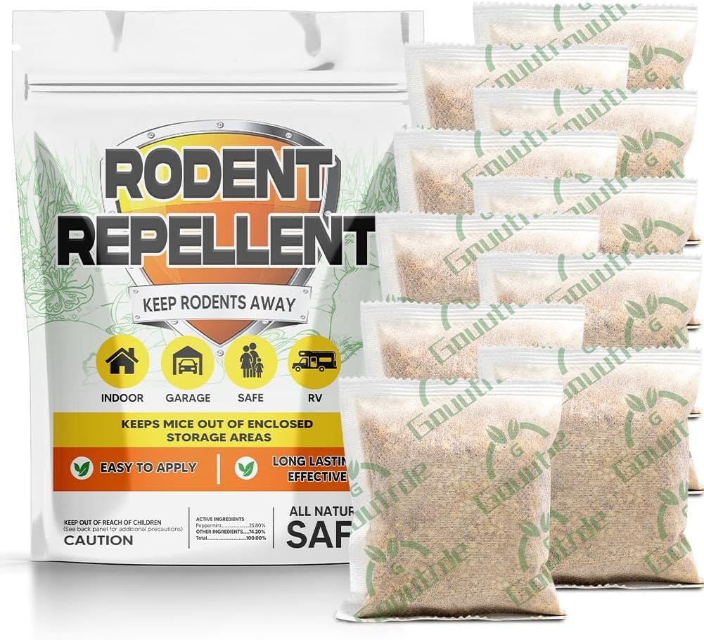 Peppermint Power: 10P Mouse Repellent - Keep Rodents Away!