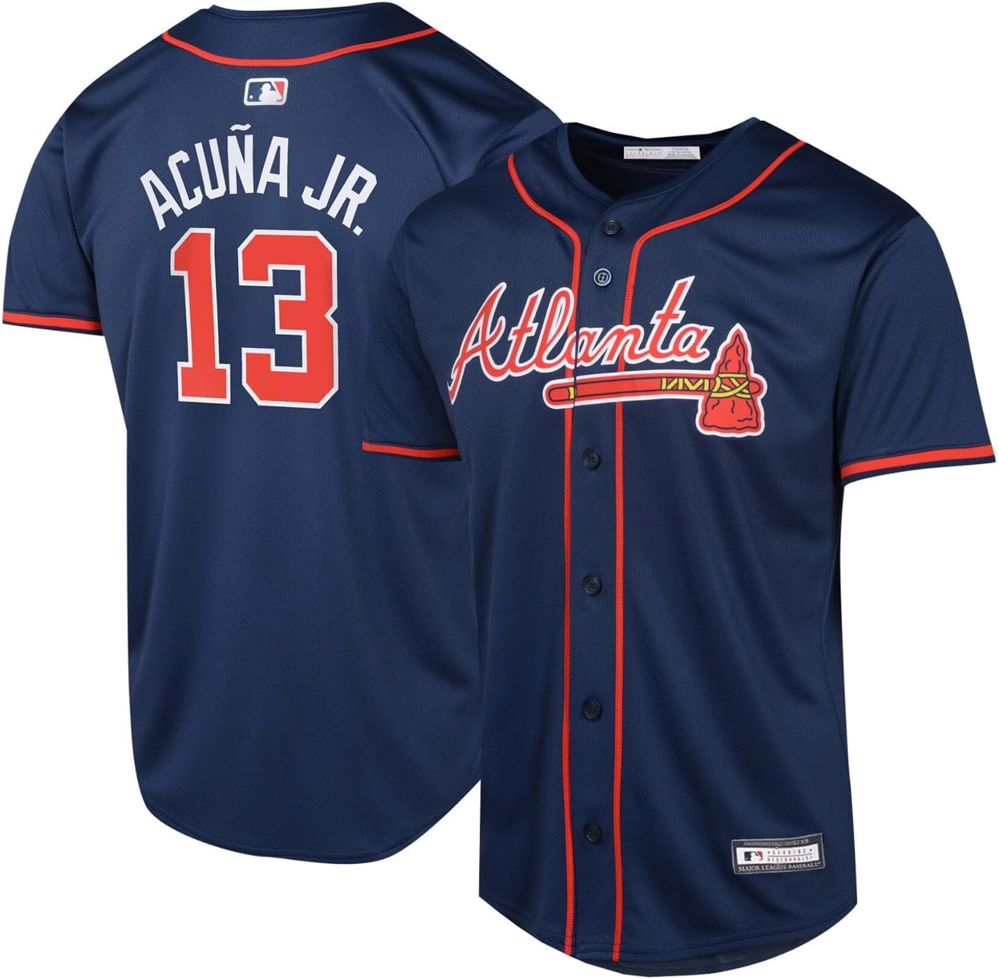 Ronald Acuna Jr. Atlanta Braves Kids Youth Jersey for Fans