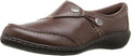 Clarks Womens Ashland Lane Q Leather Slip-On Loafers - Support