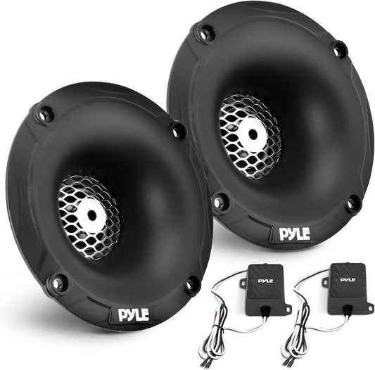 Pyle Marine Tweeters: 120W Power, Waterproof, High-Quality Sound