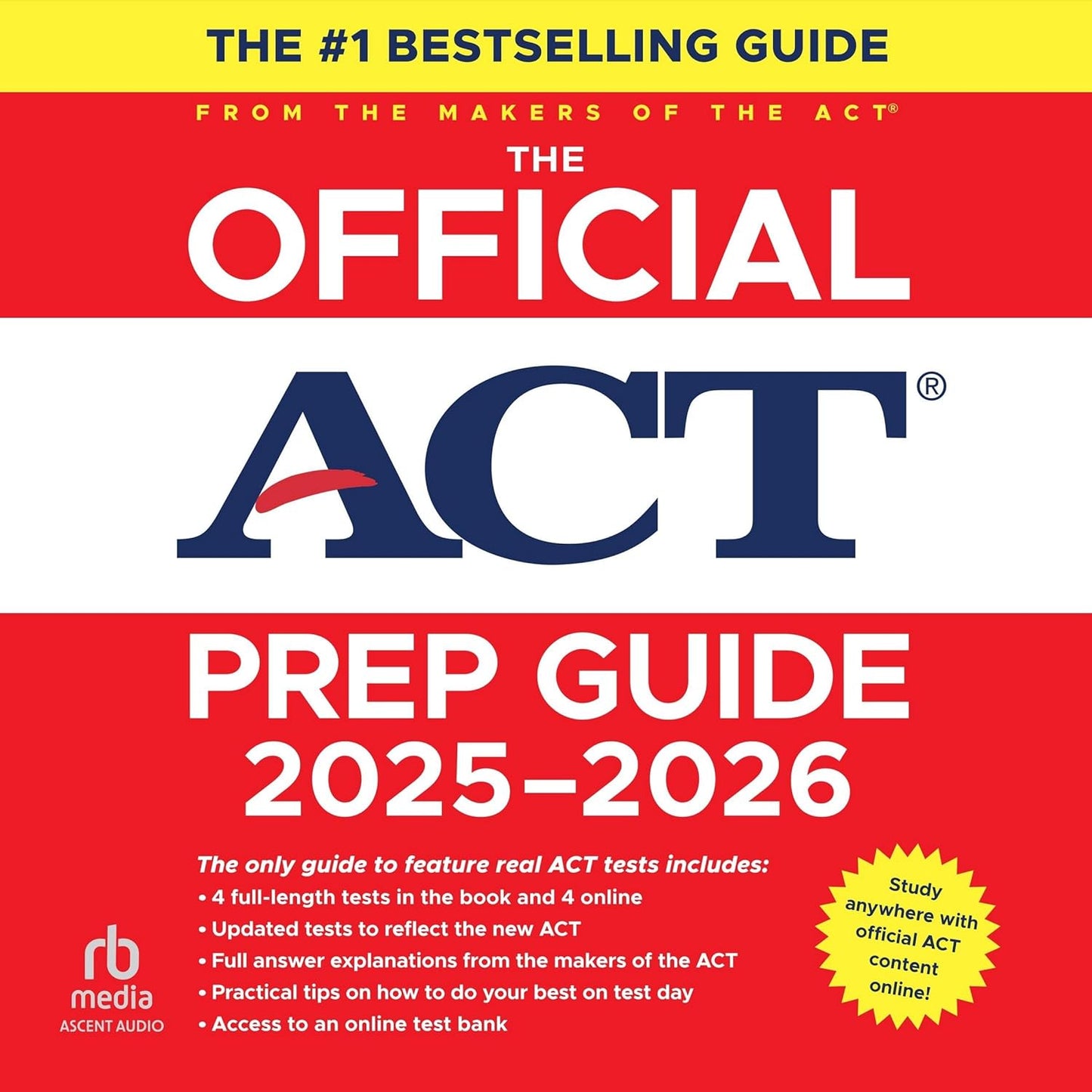 The Official ACT Prep Guide 2025-2026: Book + Online Course Review