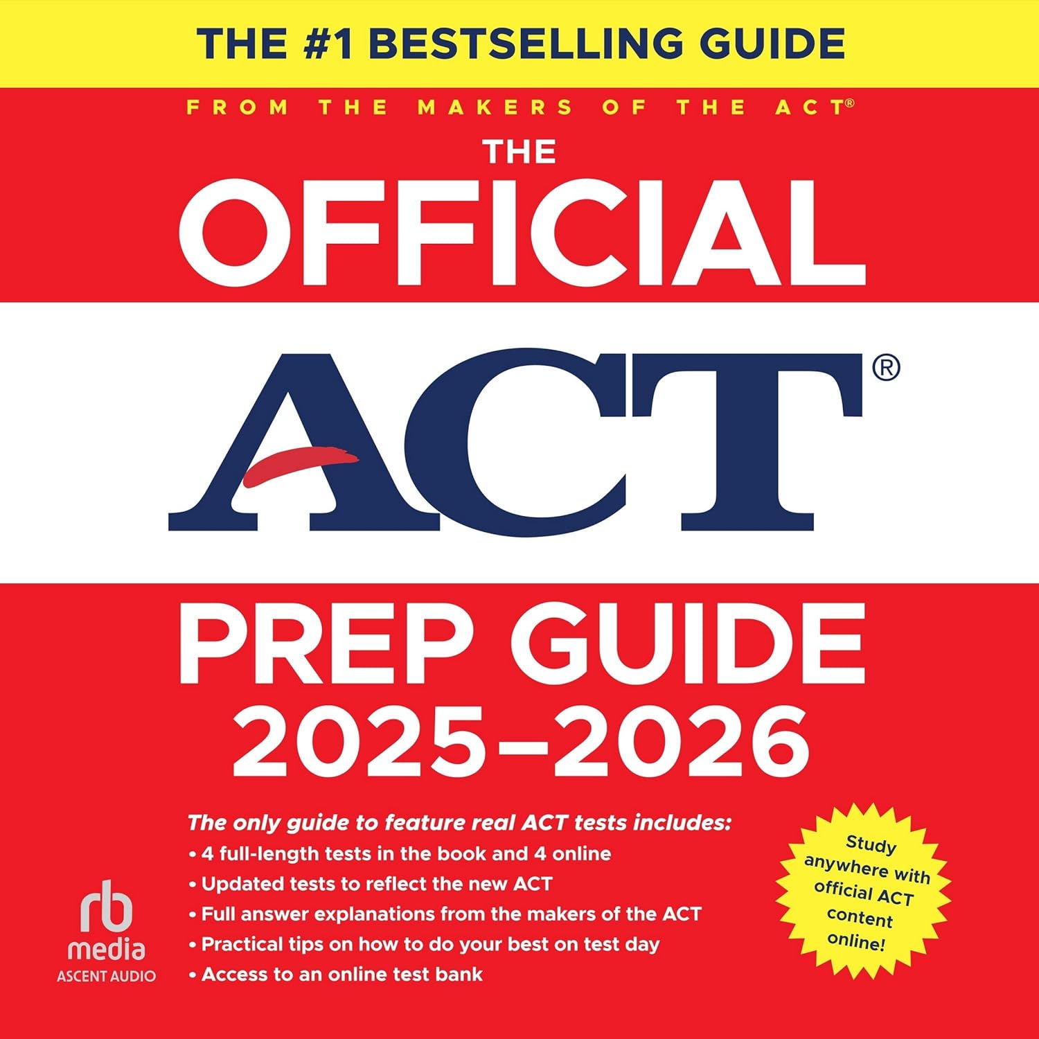 The Official ACT Prep Guide 2025-2026: Book + Online Course Review