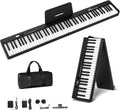 88 Key Digital Piano with Lighted Keys - Foldable Portable Keyboard