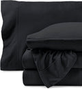 Bare Home Super Soft Fleece Sheet Set for Cozy Sleep Experience