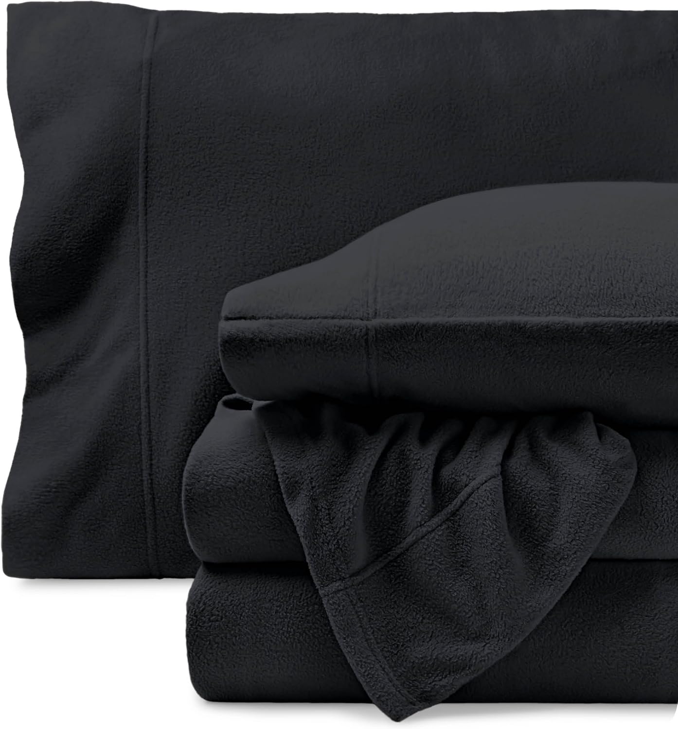 Bare Home Super Soft Fleece Sheet Set for Cozy Sleep Experience
