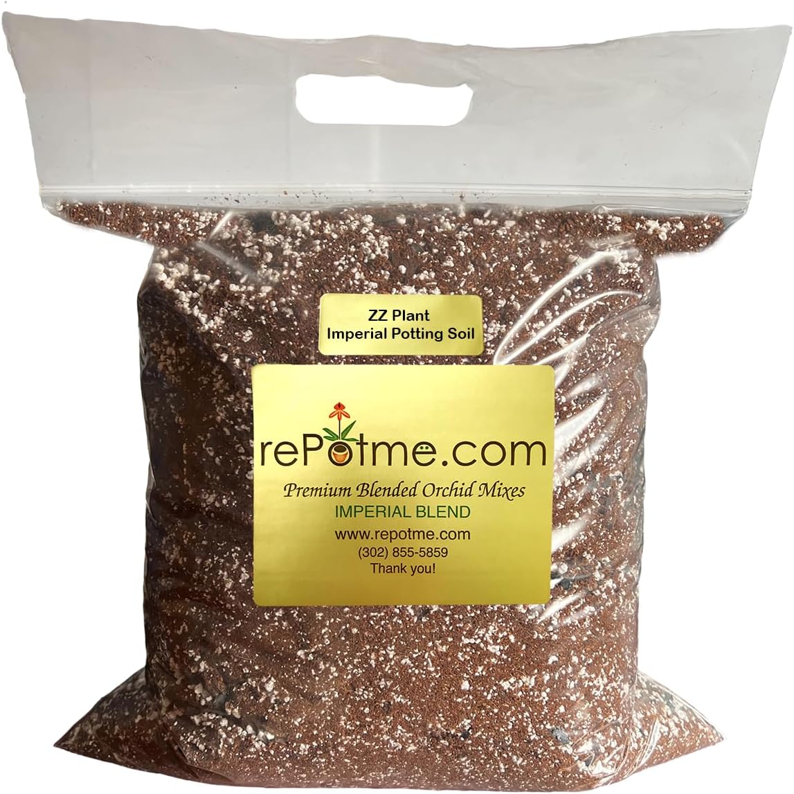 rePotme ZZ Plant Potting Soil - Optimal Mix for Indoor Plants