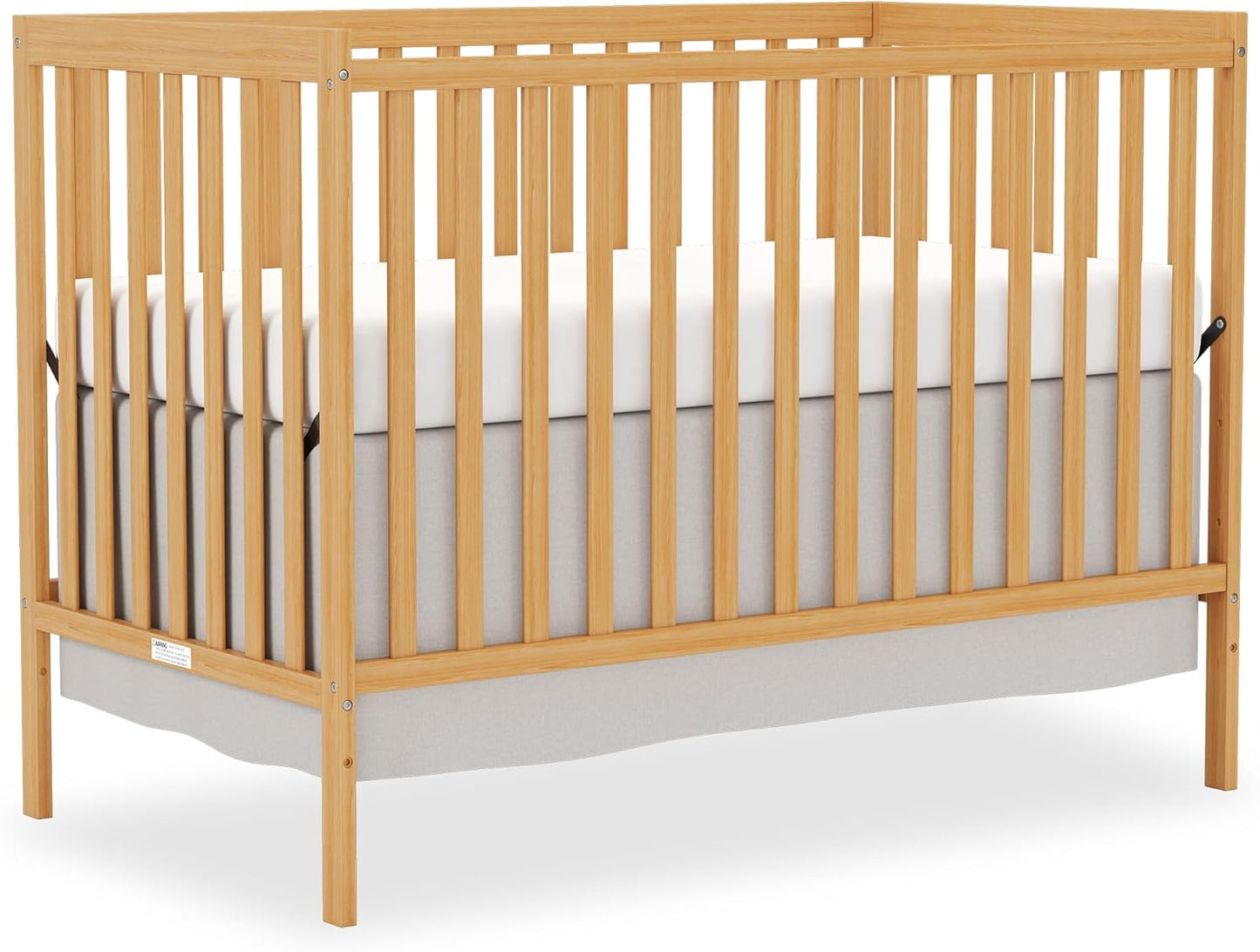 Baby Crib 5-in-1 Convertible for Safe and Stylish Nursery