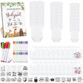 Panitay 100 Pcs Blank Bib Bodysuit Baby Shower Set Review