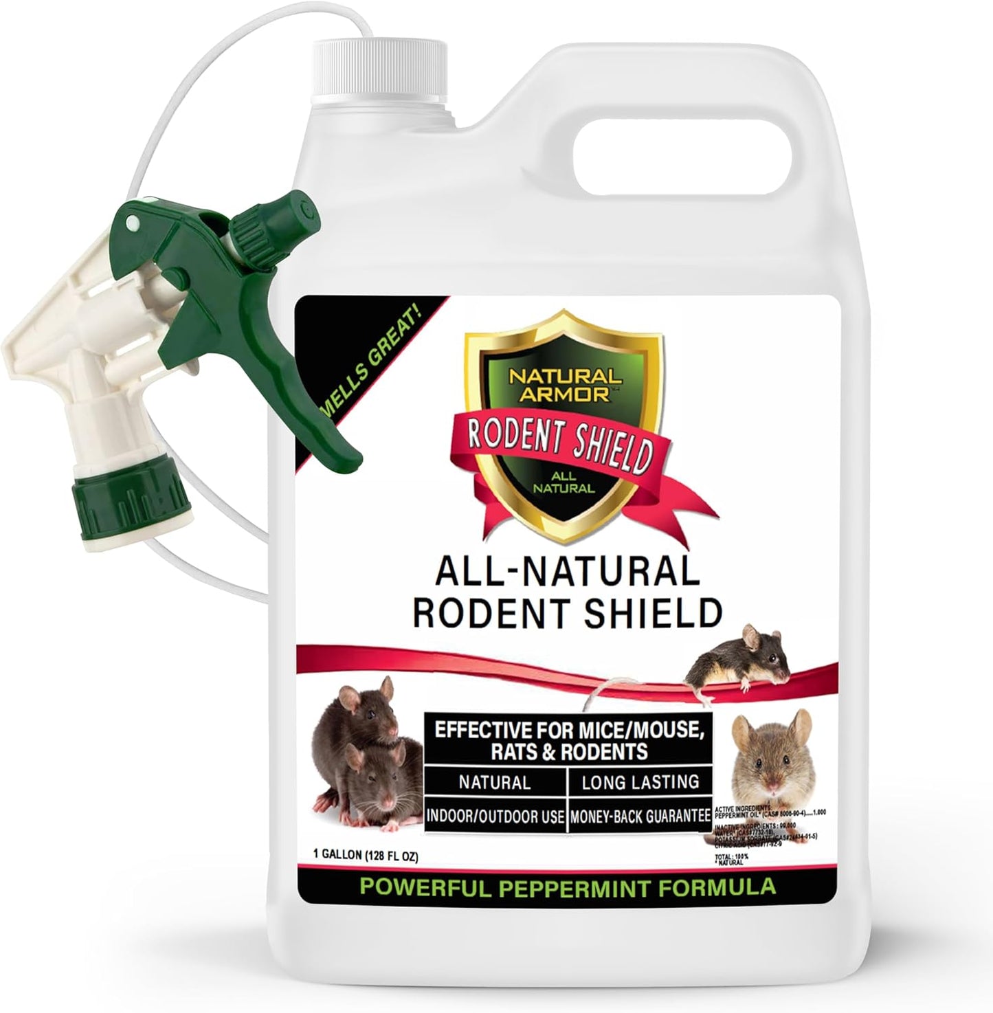128oz Natural Armor Mouse Repellent Spray
